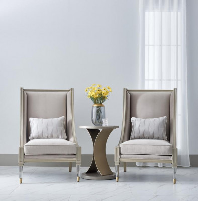 Fauteuil Eenpersoons Royal Stoel Troon Bekleding Lounge Decor Stoelen Bank Hotel