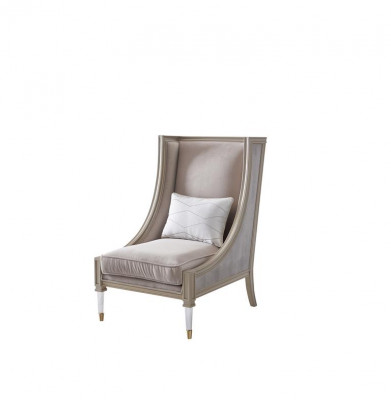 Luxe fauteuil ontwerpstoel Dubai hotelmeubels inrichting eenzitter relaxen