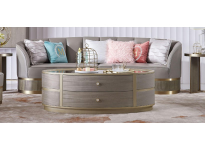 Moderne salontafel Tafelbank-designtafels Deco hout woonkamer Bijzettafel