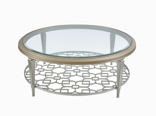 Salontafel Bijzettafel Glazen tafel Woonkamer Designtafel Meubels Rond
