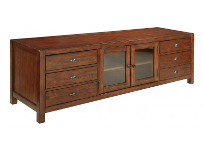 RTV Sideboard Kast Laden Hout Laag Kast Rek 196cm Woonkamer