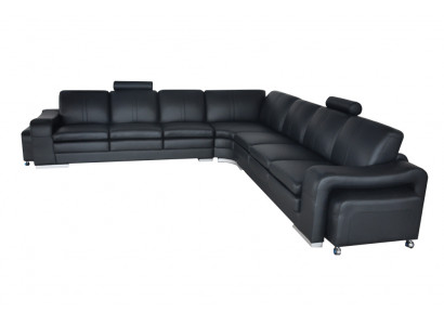 Leren Hoekbank Bank Bekleding Zitplaats Modern Design Meubelset
