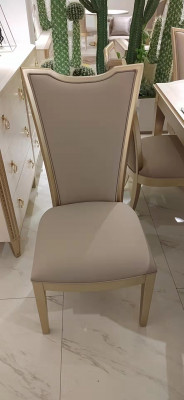 Luxe meubels Fauteuil Stoel Hout Inrichting Hotel Armstoel Stoelen Nieuw Eetkamer