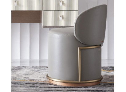 Hocker Ontwerp Bekleding Voetenbank Ottomaanse Zitleren Ligstoel Poef