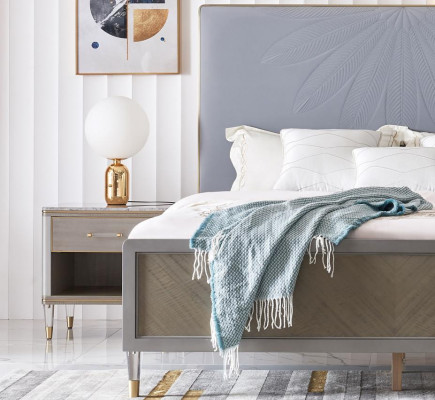 Nachtkastje Luxe Houten Nachtkastjes Tafel Consoletafel Nacht Modern Stijl