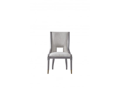 Luxe designstoel Echt hout Italiaanse stijlmeubels Eenpersoons fauteuil