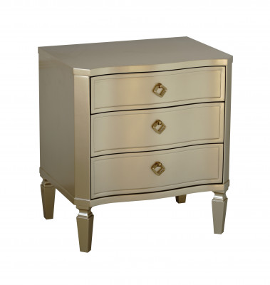 Bijzet-slaapkamer Metaal Glans Tafels Consoles Design Nachtkastje Console