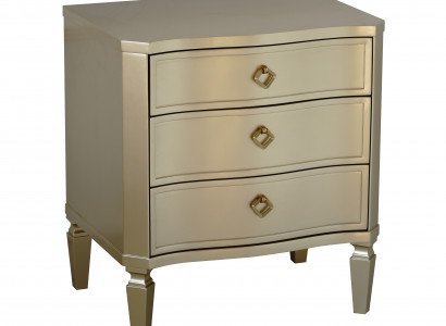 Bijzet-slaapkamer Metaal Glans Tafels Consoles Design Nachtkastje Console