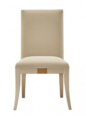 Lederen stoel fauteuil bekleding luxe stoel designerstoel eetkamer houten stoelen
