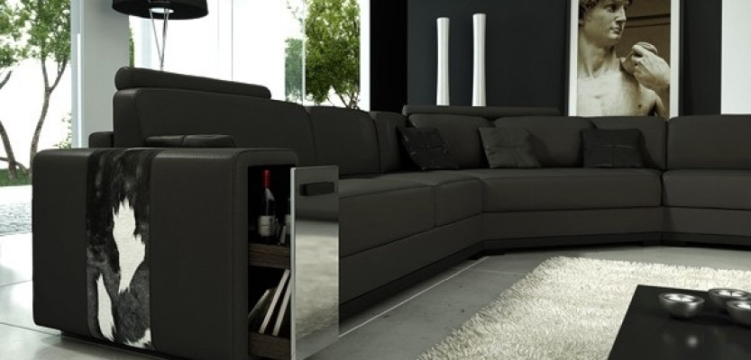 Leren hoekbank met USB-bekleding, ontwerper hoekbank stoffen bankstel woonlandschap LimaS  Leren hoekbank met USB-bekleding, ontwerper hoekbank stoffen bankstel woonlandschap LimaS