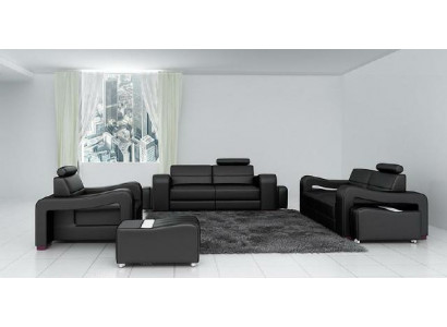 Ontwerper leren bankstel bank bank zitkussen set 3+2+1 set PISA