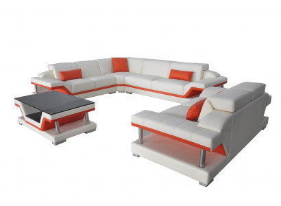 Luxe comfort Nieuwe L-vormige hoekbank in eigentijds ontwerp