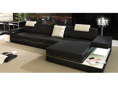 Luxe omgeving L-vormig designerbankstel voor exclusief woongenot