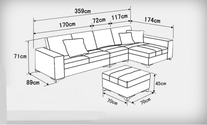 Leren bank Bank Bank USB Woonlandschap Hoekbankstel Ontwerp Modern Nieuw K5005