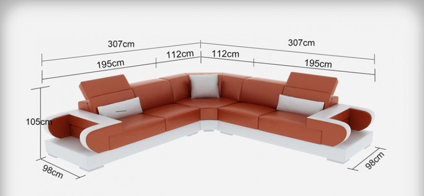 Ontdek luxe en comfort met onze exclusieve L-vormige ontwerper.