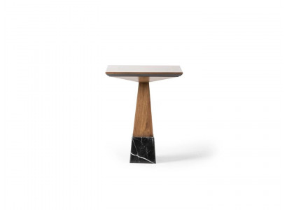 Nieuwe houten bijzettafel modern design inrichting tafel woonkamer salontafel