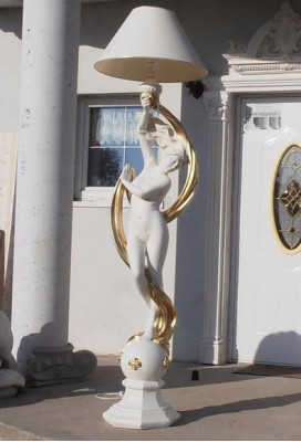 Vloerlamp Staande lamp Lamp Lampen Verlichting Design Figuur Sculptuur 200cm Nieuw