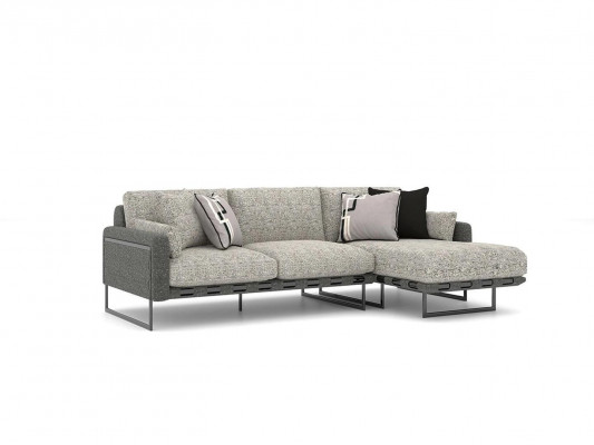Woonkamer Nieuwe bank in L-vorm Luxe designermeubels