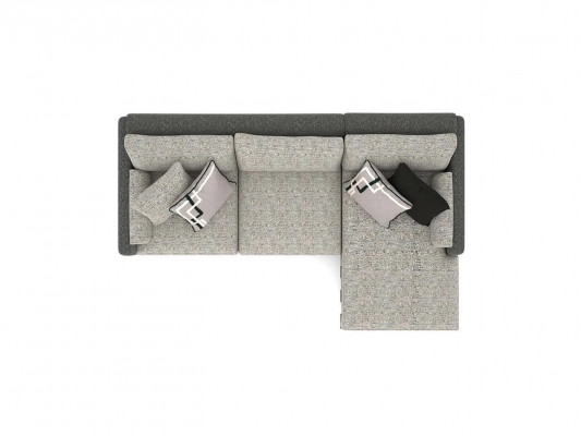 Woonkamer Nieuwe bank in L-vorm Luxe designermeubels