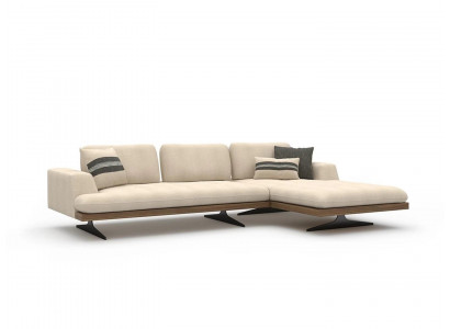Wit luxe hoekbank L-vorm woonkamer modern Bank ontspanning designer inrichting