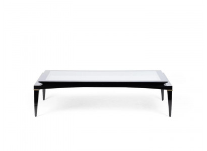 Zwarte salontafel woonkamer luxe design meubels koffietafel tafel nieuw