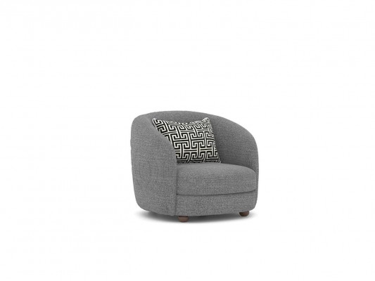 Grijs fauteuil ontworpen zitmeubelen gestoffeerde meubels woonkamer Nieuw Zitmeubilair.