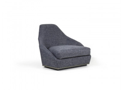 Modern Design Fauteuil Grijs Gestoffeerde Fauteuil Luxe Woonkamer Zit Textiel Nieuw