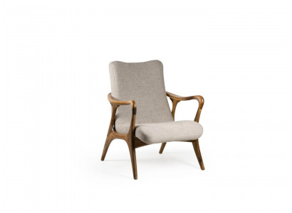 Woonkamer fauteuil bank zitting modern hout design textiel gestoffeerde stoel nieuw  Woonkamer fauteuil bank zitting modern hout ontwerp textiel gestoffeerde stoel nieuw
