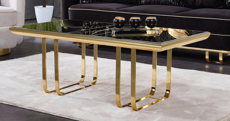 Premium bijzettafel in Italiaanse stijl salontafel in Italiaanse stijl.