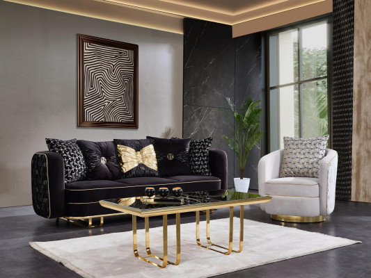 Premium bijzettafel in Italiaanse stijl salontafel in Italiaanse stijl.