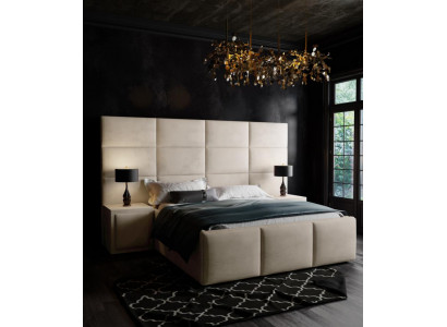Tweepersoonsbed Bed Bekleding Bedden Ontwerp Slaapkamer Meubels Inrichting 180x200cm