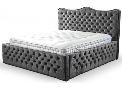 Ontwerp Luxe Tweepersoons Hotel Slaapkamer Boxspring Complete Bedden Bed Bekleding