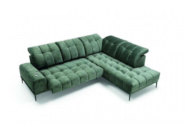 Hoekbank modern ontwerp Luxe bankstellen L-vorm Stoffen bank Woonkamerbank Sofa's