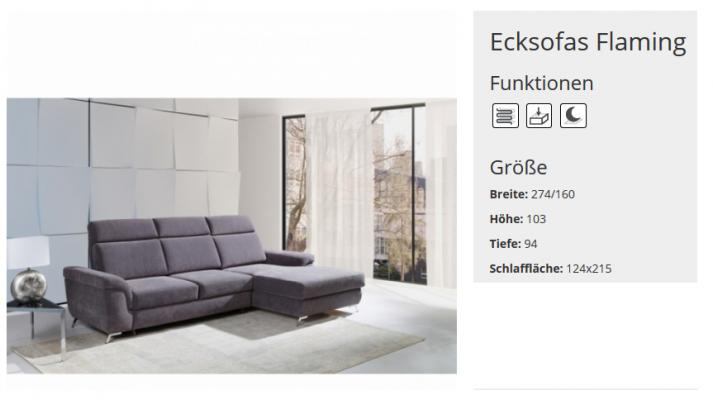 Slaapbank Bankbekleding Functies Woonkamer hoekbank Tekstiel Zitgroep