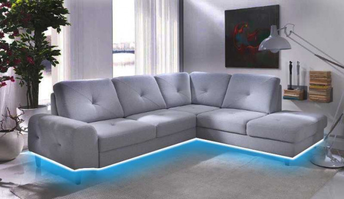 Hoekbank woonlandschap stof textiel bank hoekbank hoek bankstel