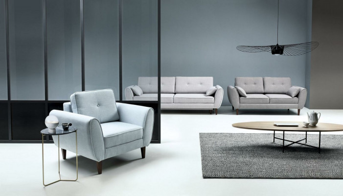 Sofa's moderne luxe set 3+2+1 zit stof complete sets Nieuwe meubels