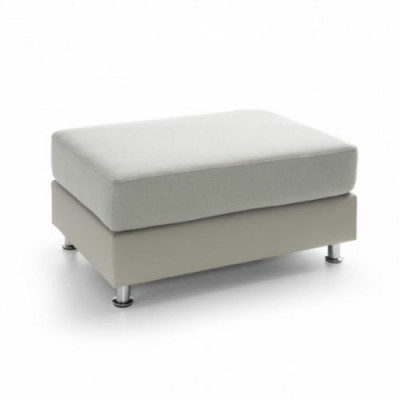 XXL Club Voetenbank Club Lounge Kruk Leder Textiel Ottoman Designer Poef  XXL Club Voetenbank Club Lounge Kruk Leder Textiel Ottoman Designer Poef