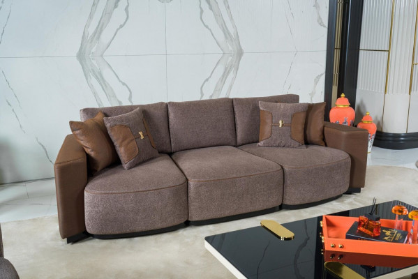 Bankstel 3+2+1 zits Modern Relax Fauteuil Modern Stijl 3-delig Textiel Stof
