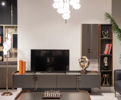 Woonkast tv Wand Hout Modern Plank Woonkamer Meubels Kast rtv Met Wandkast