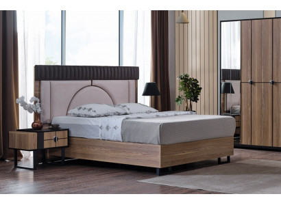 Slaapkamer set Luxe Compleet Bed + 2x Nachtkastjes 3-delig Modern Set Nieuw