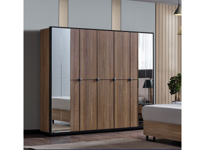 Kledingkast Kasten Kast Ontwerp Hout 246 cm Modern Meubels Nieuw