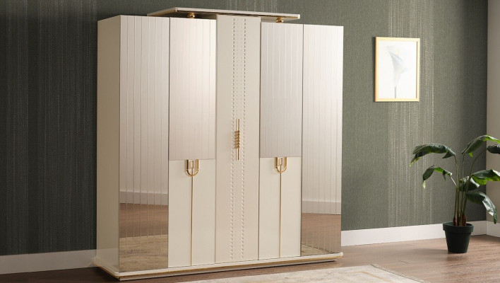 Kledingkast Houten kast Kast Slaapkamer Luxe Kasten Nieuw