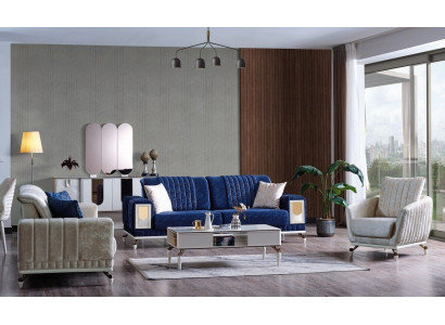 Bankstel 3+3+1 zits meubel luxe set Bankstel modern set Nieuw 3-delig