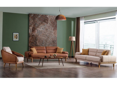 Bankstel 3+3+1 Zits Meubel Luxe Set Bankstel Modern Set 3-delig