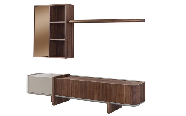 Woonwand Ontwerper Woonkamermeubels Wandkast Nieuw Wandplank