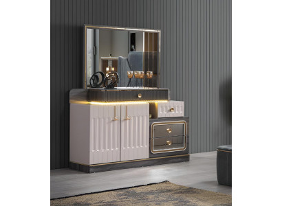 Ladenkast Spiegel Luxe Console Dressoir Ontwerp Slaapkamer Laden