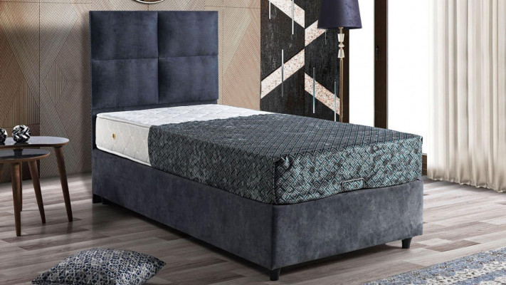 Beddesign bedden luxe stoffen gestoffeerd slaapkamermeubilair 90x190 modern