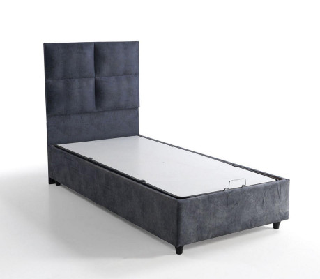 Beddesign bedden luxe stoffen gestoffeerd slaapkamermeubilair 90x190 modern