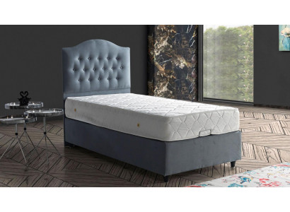 Bedontwerp Luxe Chesterfield-gestoffeerde slaapkamermeubels Modern 90x190 Luxe