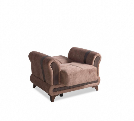 Sofaset 3+2+1+1 zits woonkamerset textiel bank fauteuil slaapbank